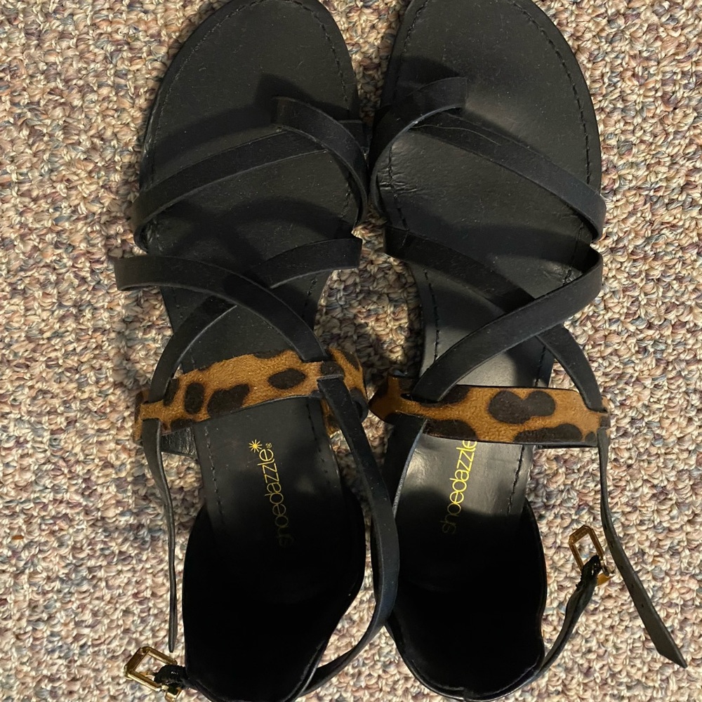 Black sandals